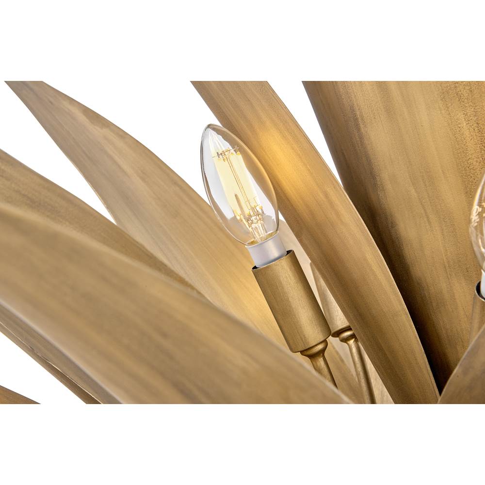 Fredrick Ramond FR30816BNG Burnished Gold Medium Single Tier Pendant Image 5