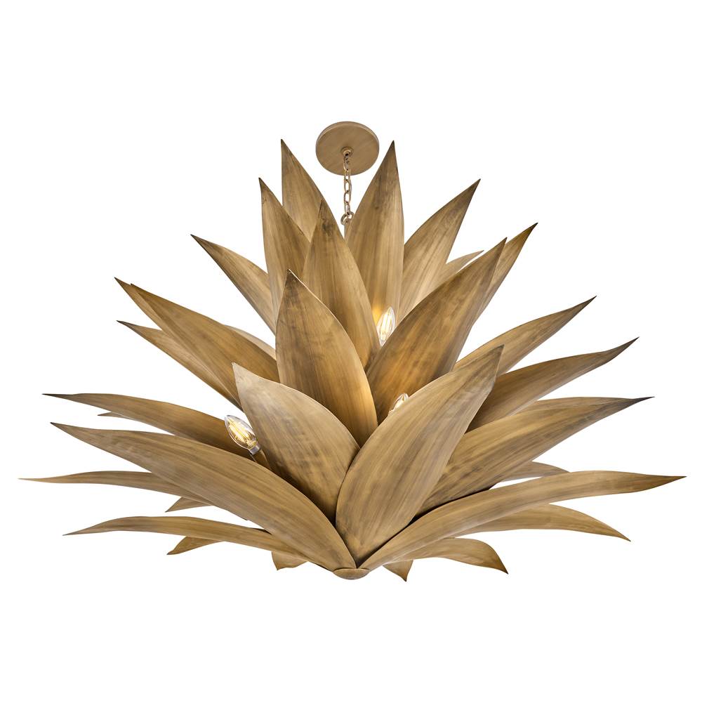 Fredrick Ramond FR30816BNG Burnished Gold Medium Single Tier Pendant Image 4