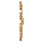 Fredrick Ramond FR31013LCB Lacquered Brass Large Flush Mount Image 2