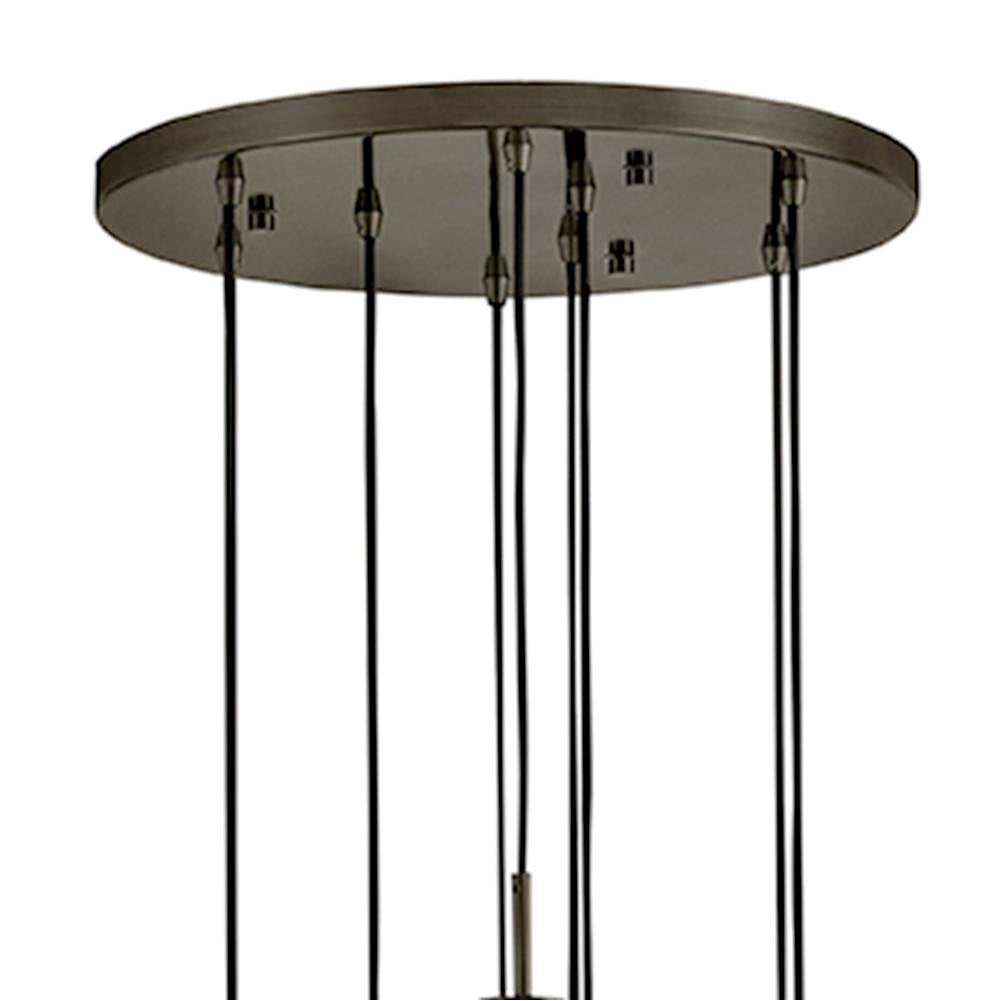 Fredrick Ramond FR31104BX-CL Black Oxide Large Adjustable Pendant Image 3