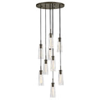 Fredrick Ramond FR31104BX-CL Black Oxide Large Adjustable Pendant Image 1