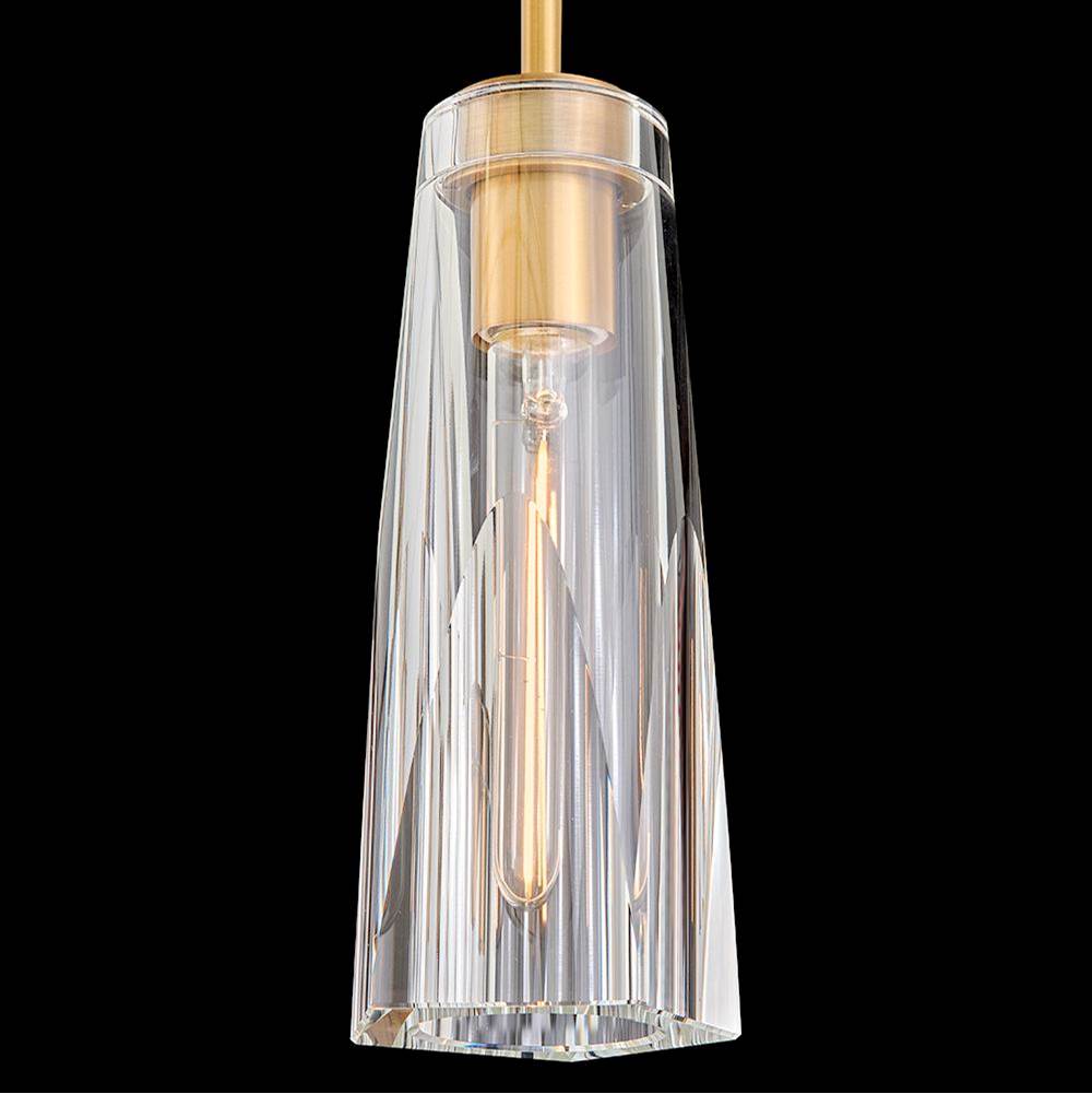 Fredrick Ramond FR31104HBR-CL Heritage Brass Large Adjustable Pendant Image 5