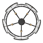 Fredrick Ramond FR31263BLK Black,White Large Convertible Pendant Image 4