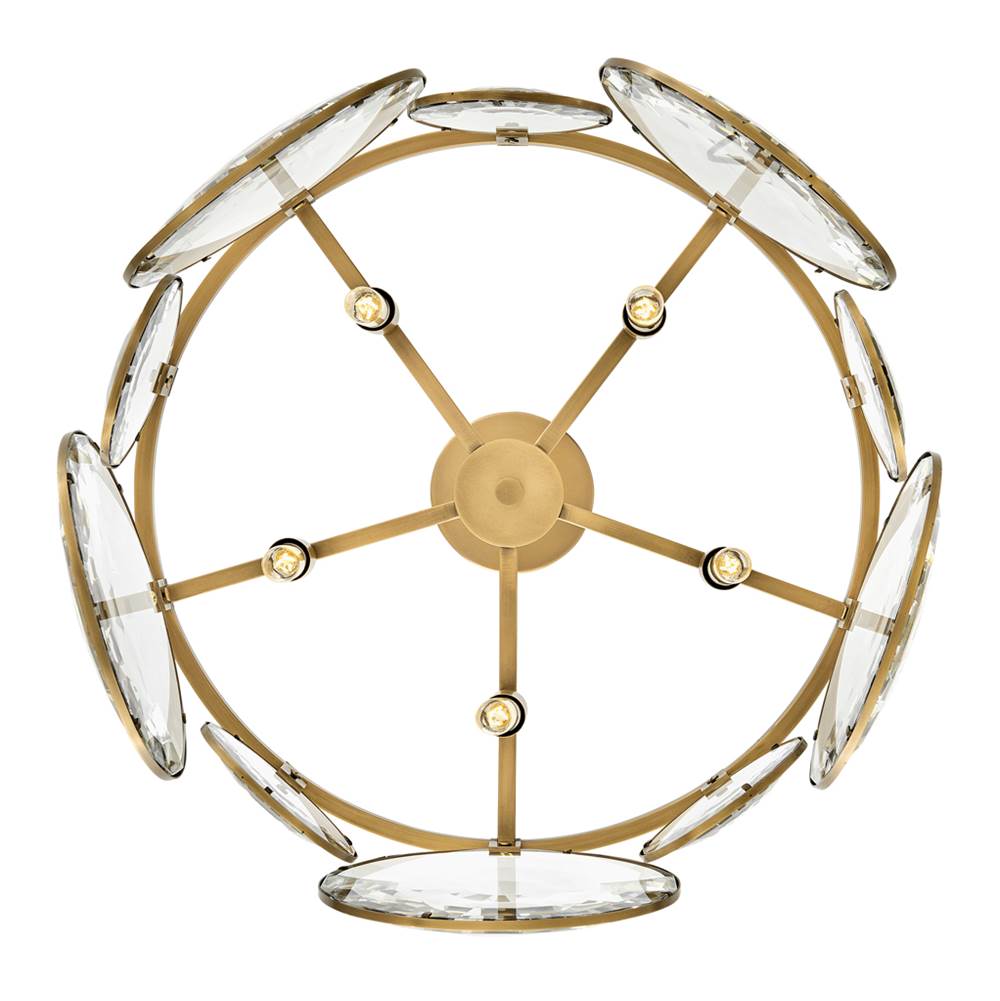 Fredrick Ramond FR31263HBR Heritage Brass Large Convertible Pendant Image 4