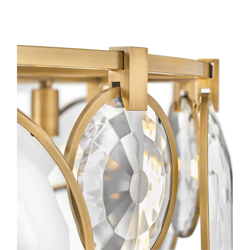 Fredrick Ramond FR31263HBR Heritage Brass Large Convertible Pendant Image 2