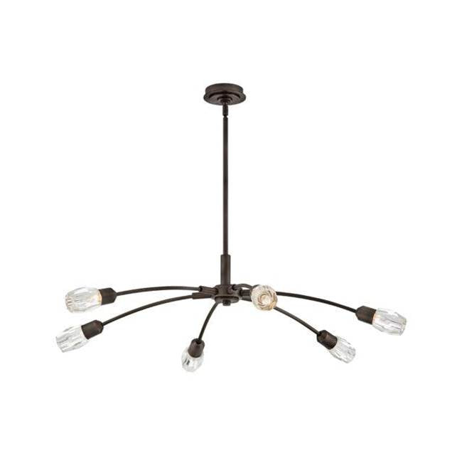 Fredrick Ramond FR33326BX Black Oxide Large Single Tier Chandelier Image 3