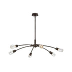 Fredrick Ramond FR33326BX Black Oxide Large Single Tier Chandelier Image 3