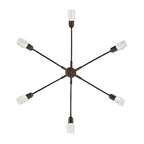 Fredrick Ramond FR33326BX Black Oxide Large Single Tier Chandelier Image 2