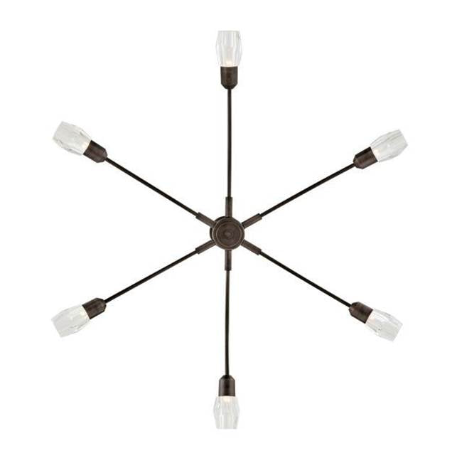 Fredrick Ramond FR33326BX Black Oxide Large Single Tier Chandelier Image 2