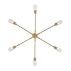 Fredrick Ramond FR33326HB Heritage Brass Large Single Tier Chandelier Image 2