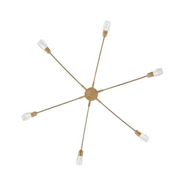 Fredrick Ramond FR33328HB Heritage Brass Extra Large Single Tier Chandelier Image 2