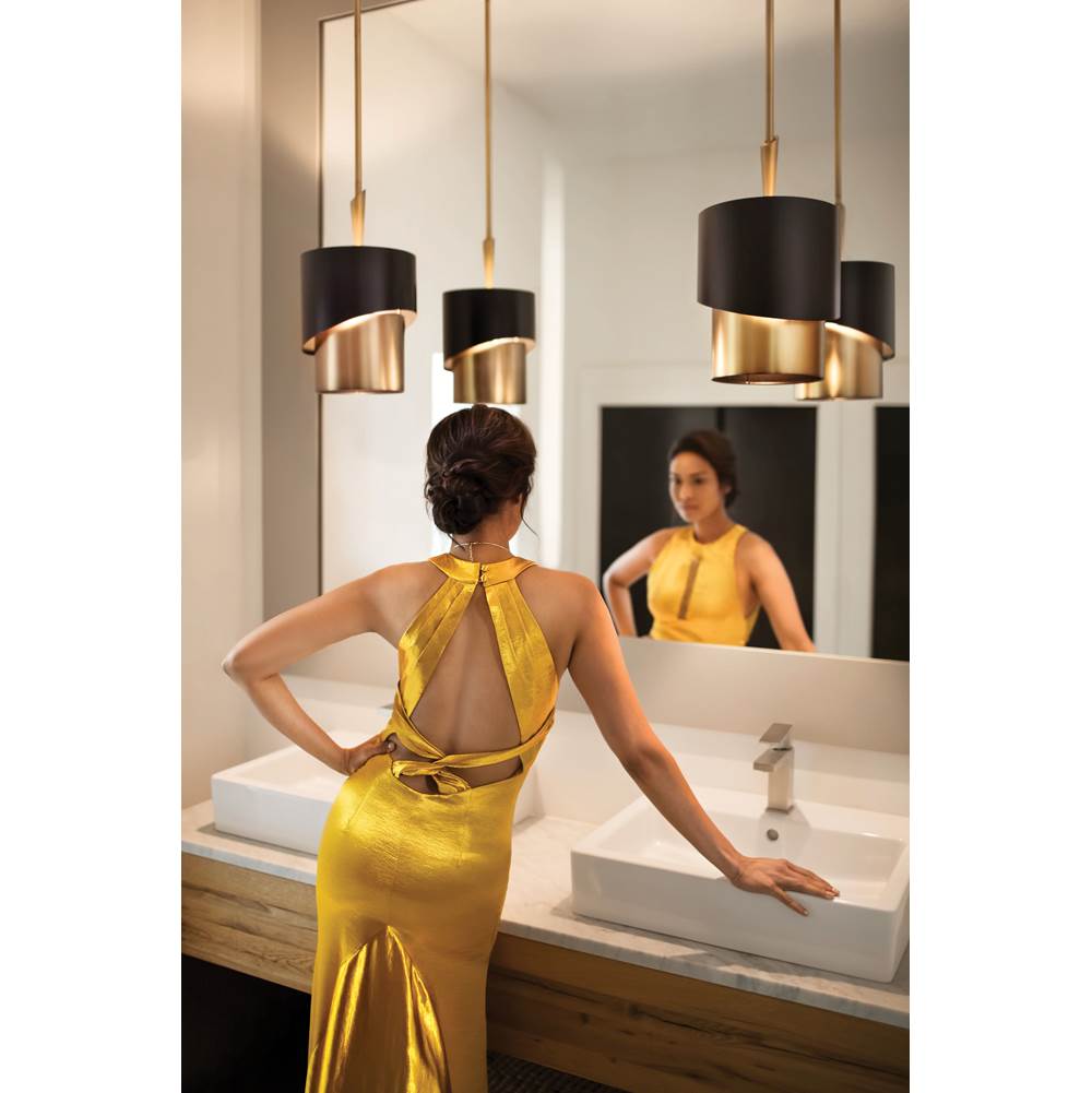 Fredrick Ramond FR34317HBR Heritage Brass Pendant Gigi Image 2
