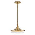 Fredrick Ramond FR35047LCB Lacquered Brass Medium Led Convertible Pendant Image 7