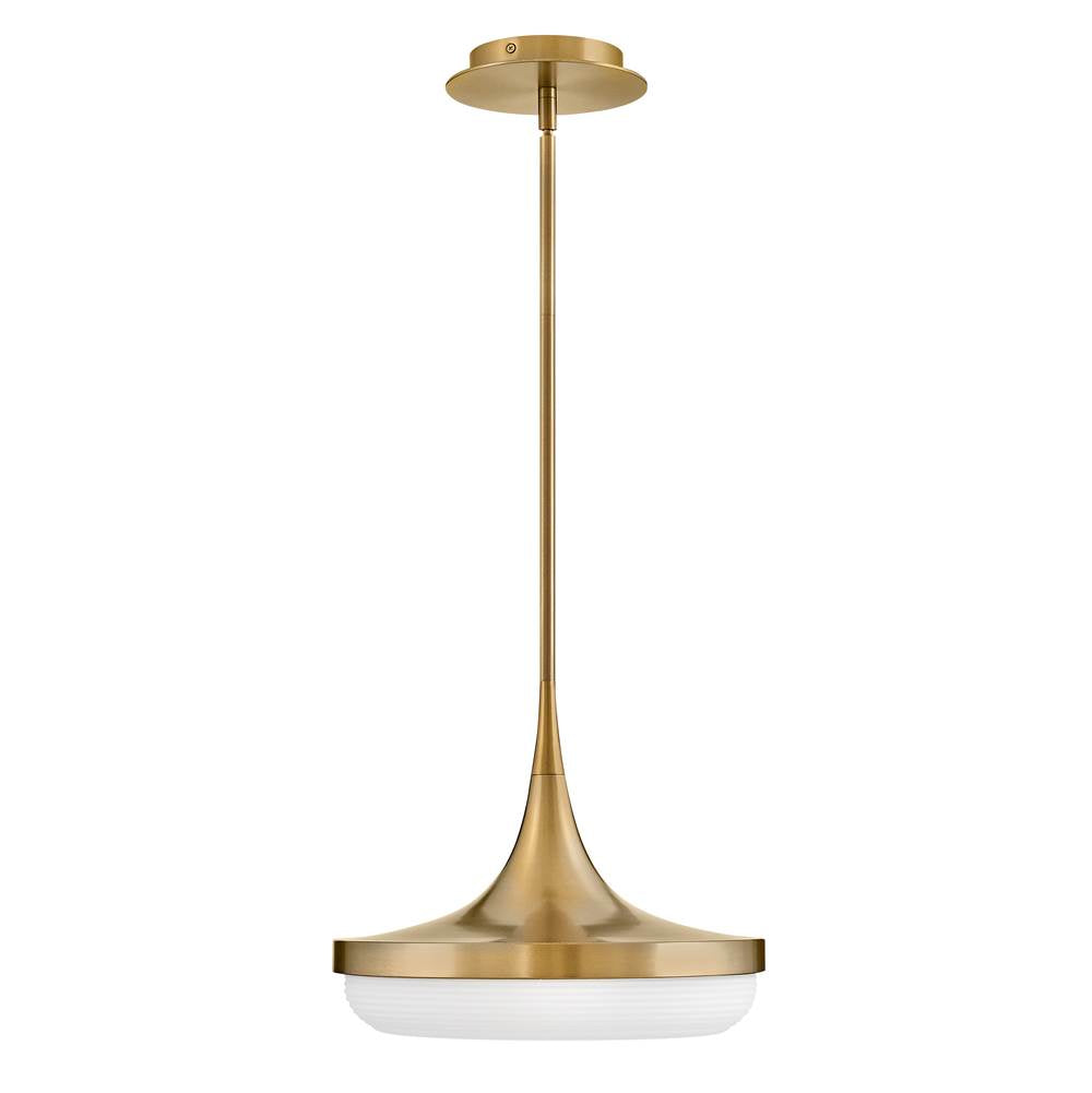 Fredrick Ramond FR35047LCB Lacquered Brass Medium Led Convertible Pendant Image 7