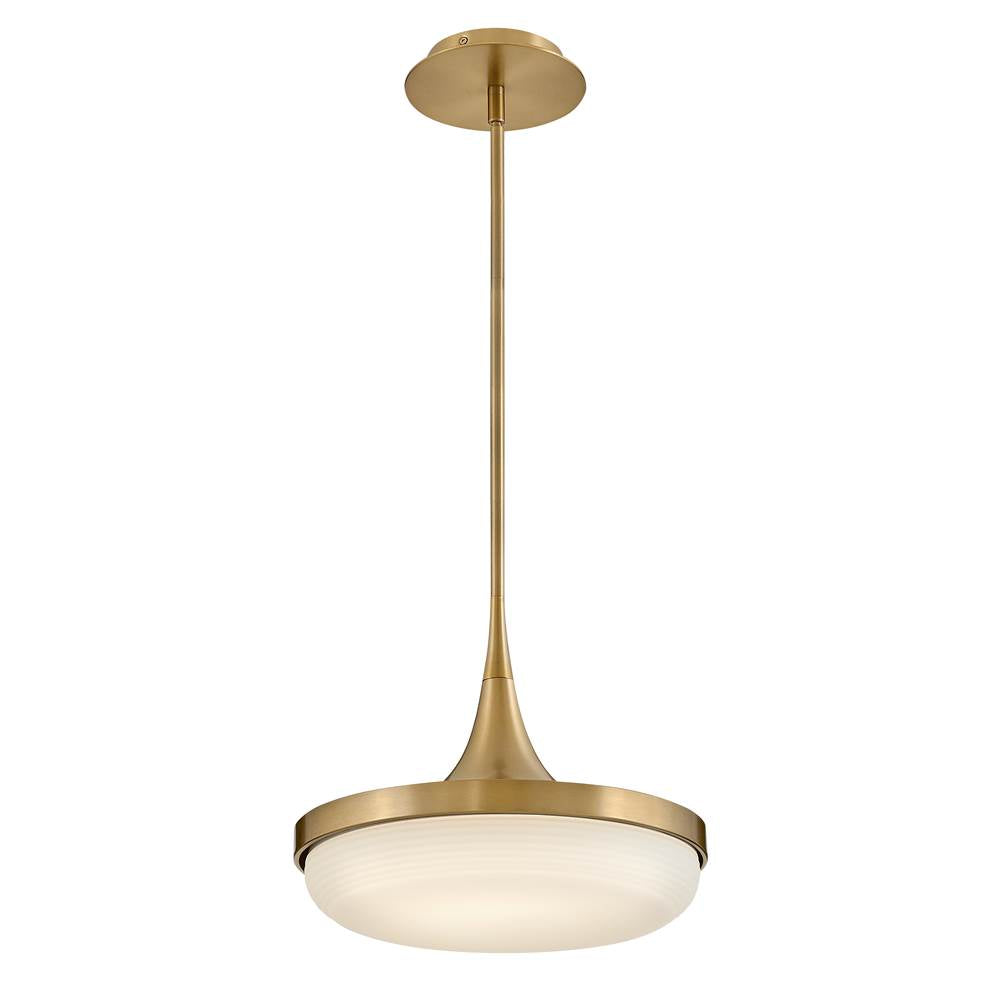 Fredrick Ramond FR35047LCB Lacquered Brass Medium Led Convertible Pendant Image 5