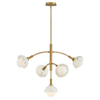 Fredrick Ramond FR38405HB Heritage Brass Medium Multi Tier Chandelier Image 9