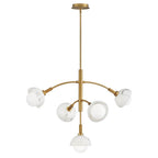 Fredrick Ramond FR38405HB Heritage Brass Medium Multi Tier Chandelier Image 8
