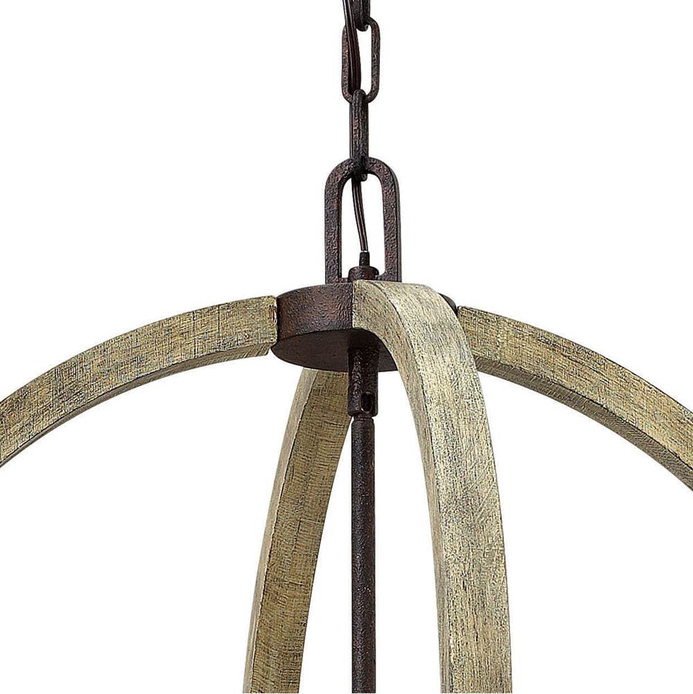 Fredrick Ramond FR40564IRR Iron Rust Chandelier Middlefield Image 4