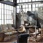 Fredrick Ramond FR40579IRR Iron Rust Chandelier Middlefield Image 5