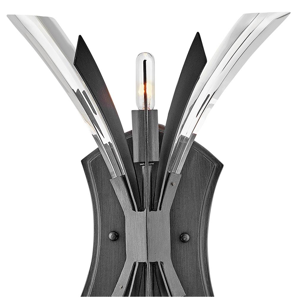 Fredrick Ramond FR40902BGR Brushed Graphite Two Light Sconce Image 4