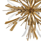 Fredrick Ramond FR40905BNG Burnished Gold Chandelier Vida Image 5