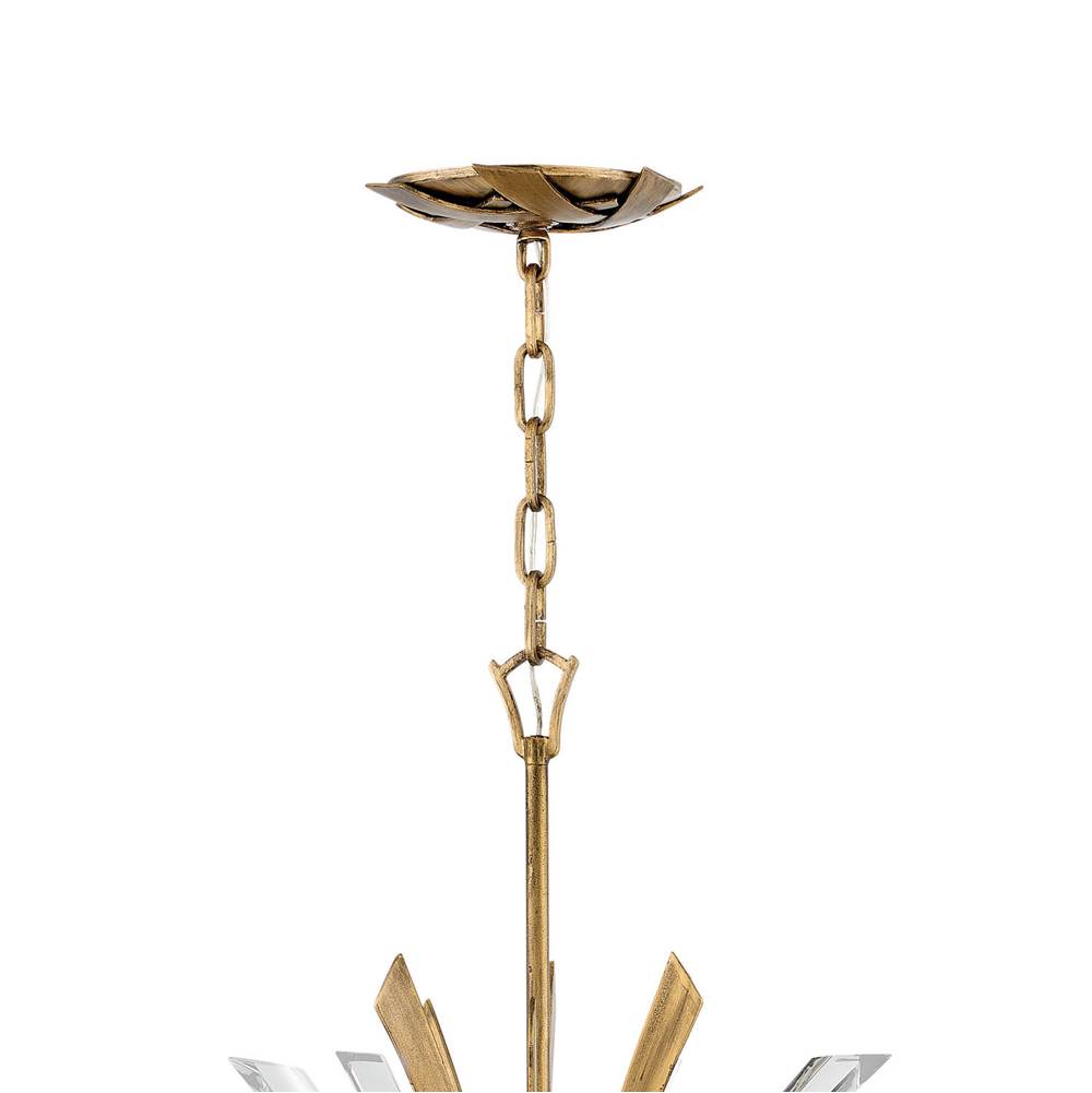Fredrick Ramond FR40905BNG Burnished Gold Chandelier Vida Image 4