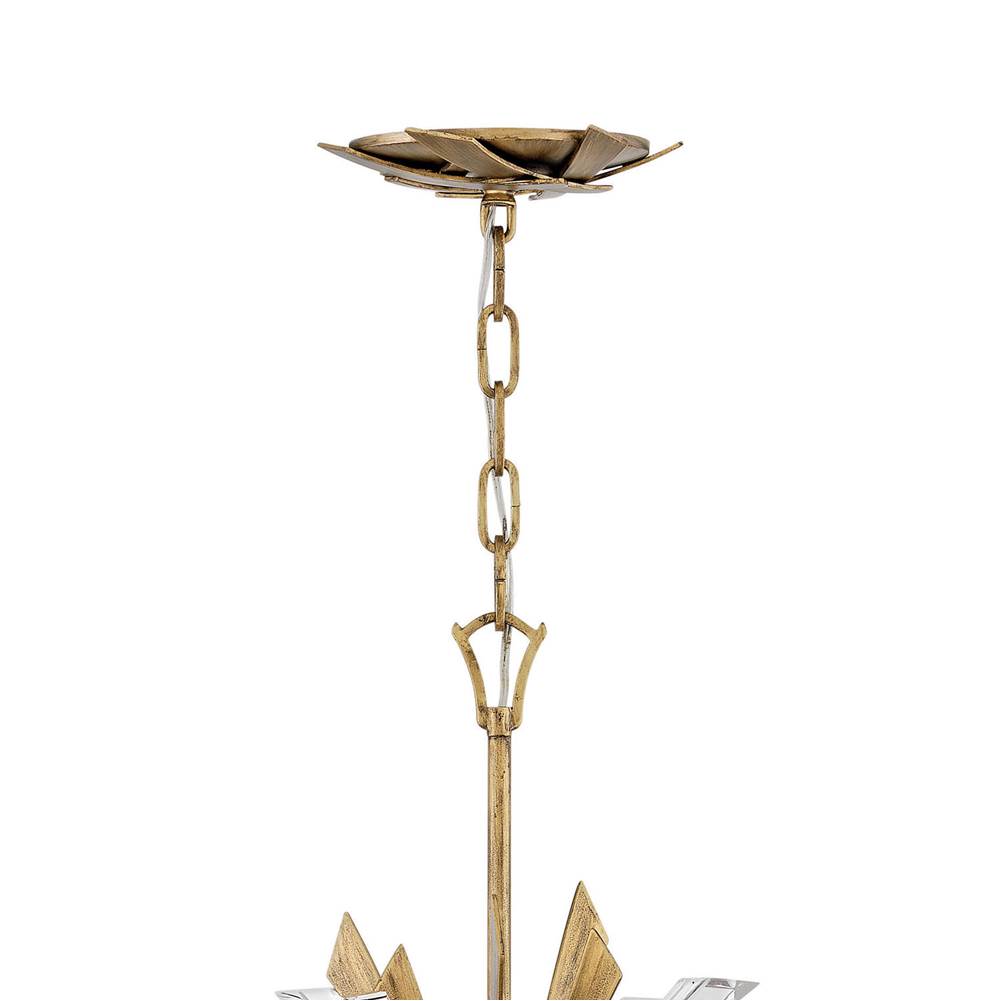 Fredrick Ramond FR40906BNG Burnished Gold Chandelier Vida Image 3