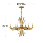 Fredrick Ramond Vida Chandelier Vida