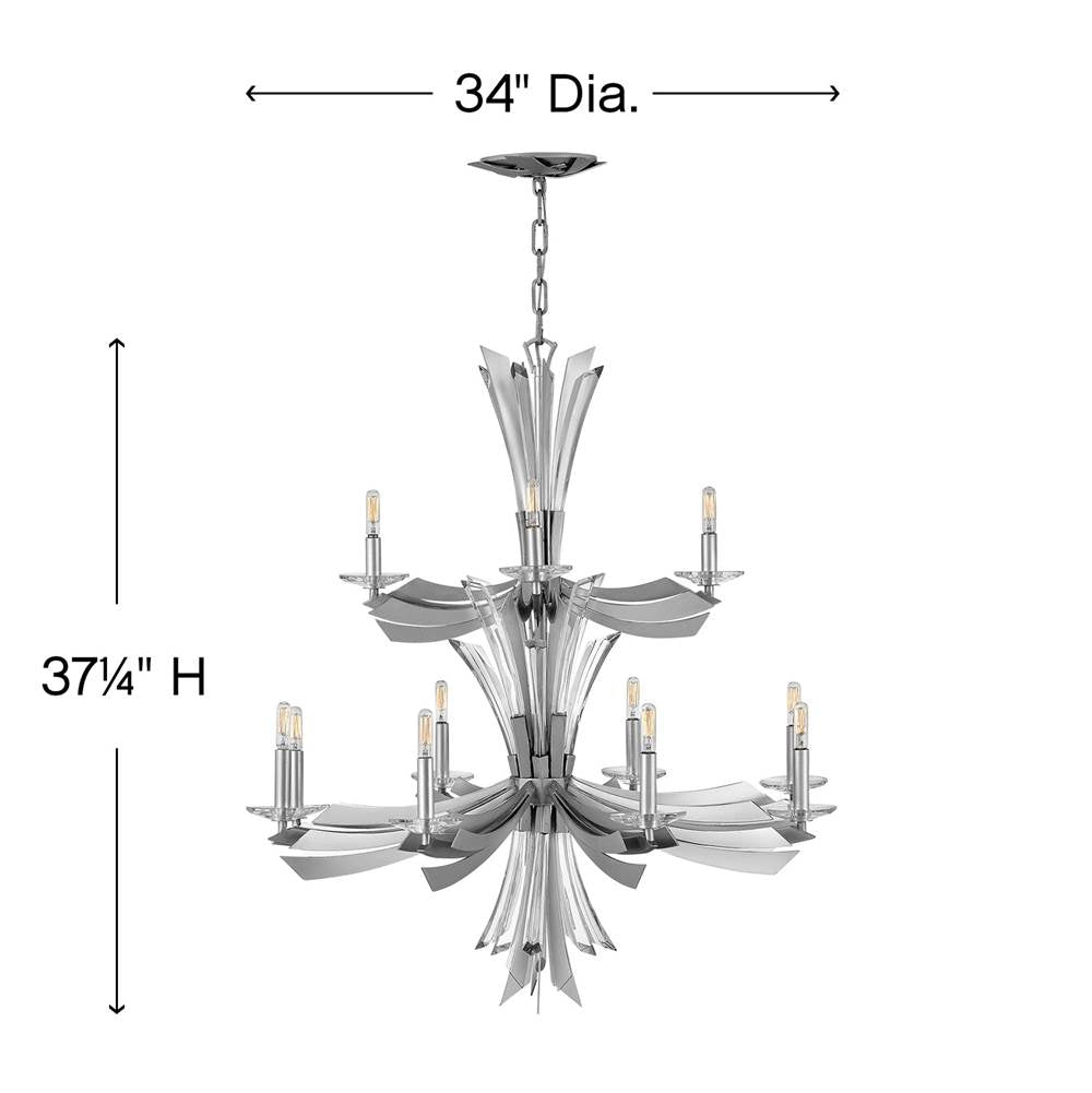 Fredrick Ramond Vida Chandelier Vida