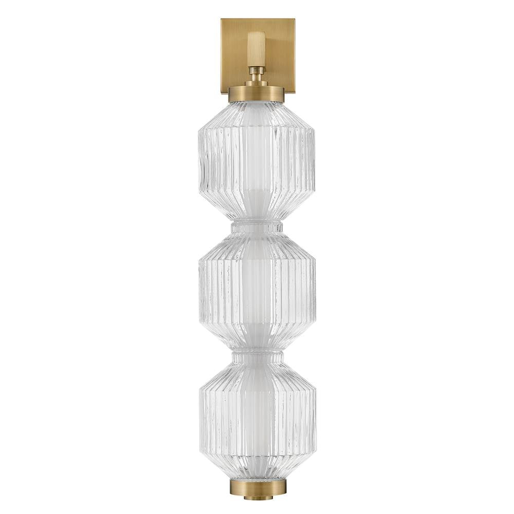 Fredrick Ramond FR41467LCB Lacquered Brass Medium Led Convertible Pendant Image 6