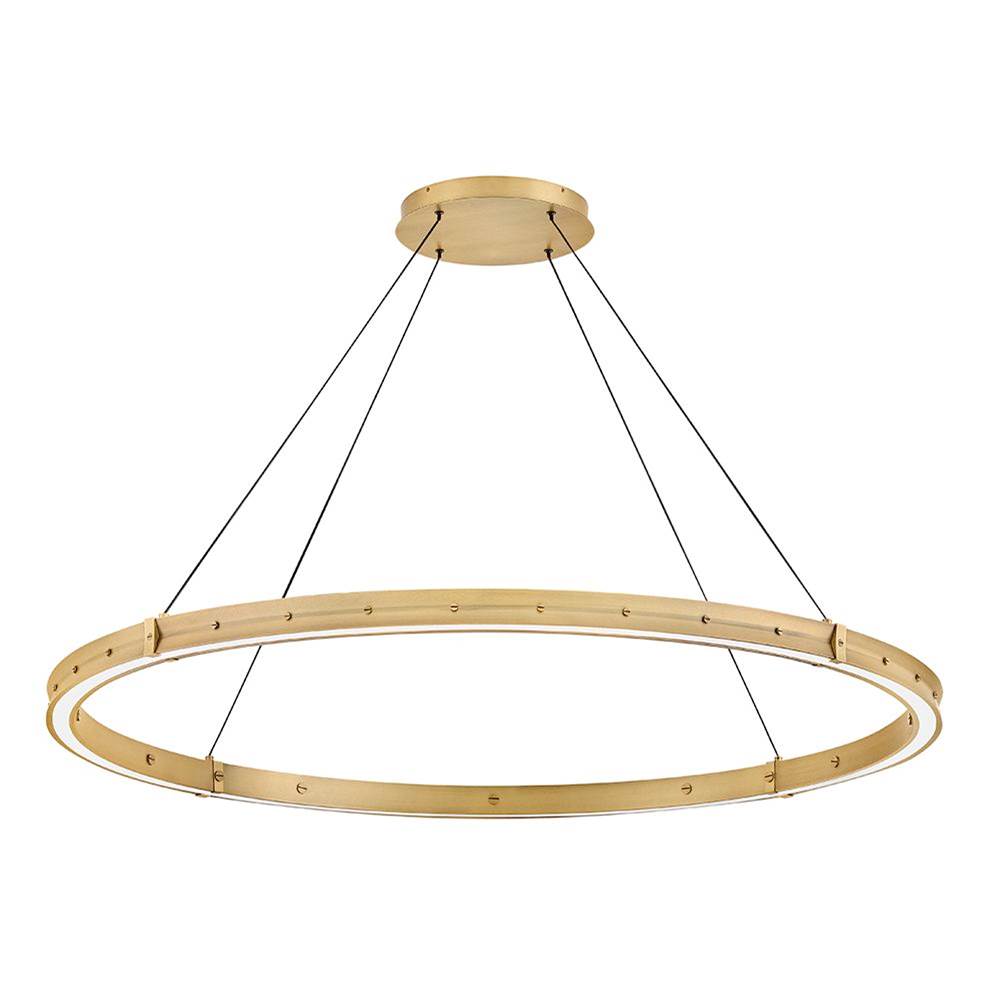 Fredrick Ramond FR41478LCB Lacquered Brass Extra Large Chandelier Image 3