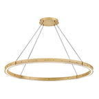 Fredrick Ramond FR41478LCB Lacquered Brass Extra Large Chandelier Image 3