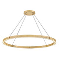 Fredrick Ramond FR41478LCB Lacquered Brass Extra Large Chandelier Image 1