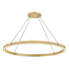 Fredrick Ramond FR41478LCB Lacquered Brass Extra Large Chandelier Image 1