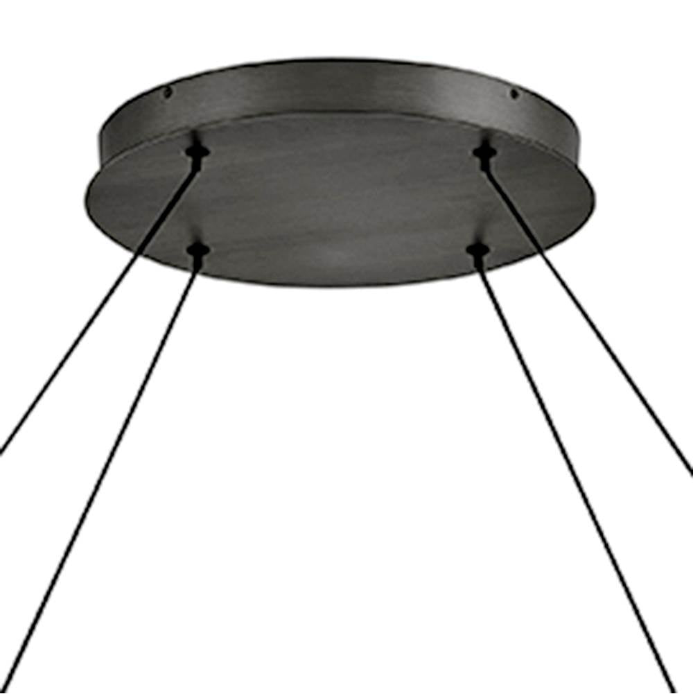 Fredrick Ramond FR41478SK Satin Black Extra Large Chandelier Image 2