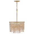 Fredrick Ramond FR41493BNG-LA Burnished Gold Medium Convertible Semi-flush Mount Image 1