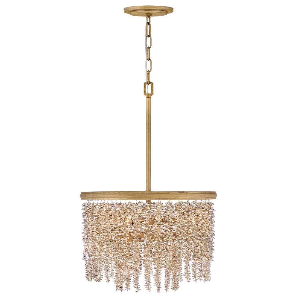 Fredrick Ramond FR41493BNG-LA Burnished Gold Medium Convertible Semi-flush Mount Image 1