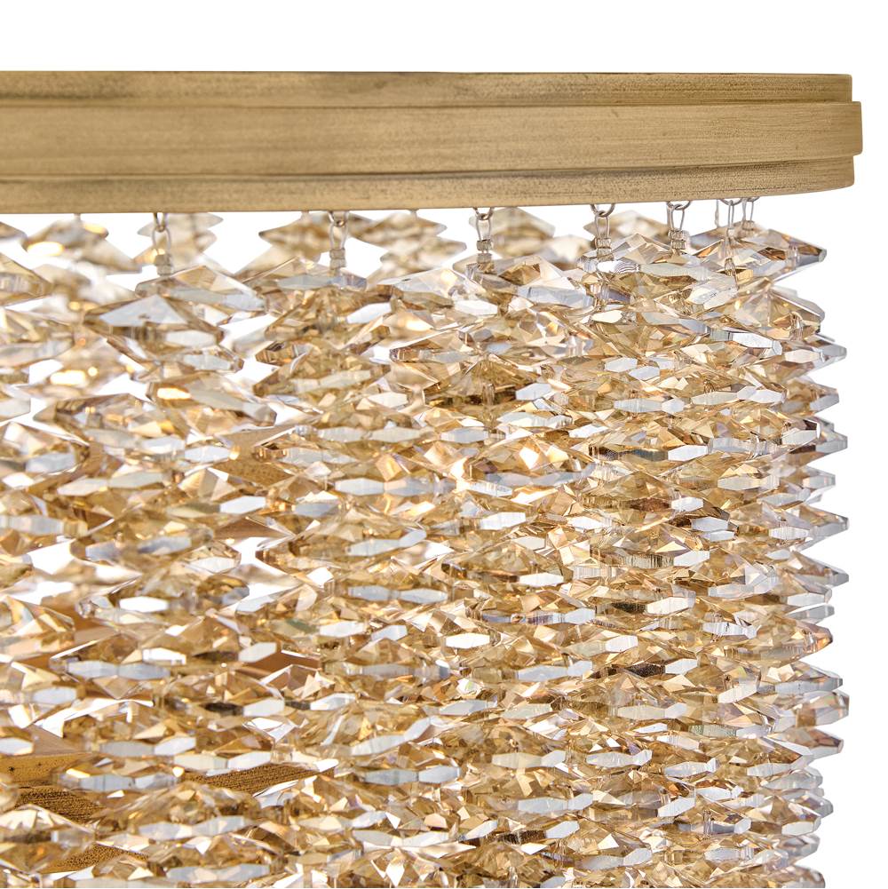 Fredrick Ramond FR41493BNG-LA Burnished Gold Medium Convertible Semi-flush Mount Image 6