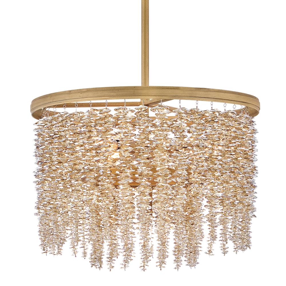 Fredrick Ramond FR41493BNG-LA Burnished Gold Medium Convertible Semi-flush Mount Image 5