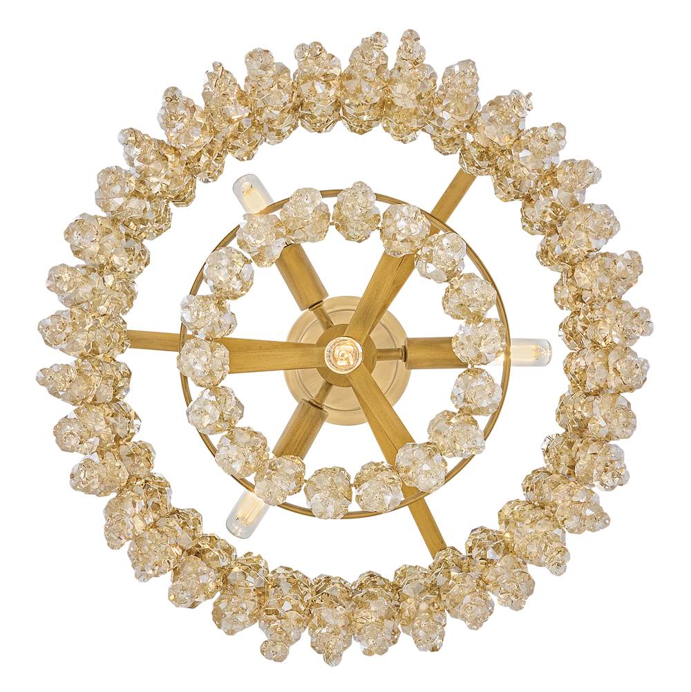 Fredrick Ramond FR41493BNG-LA Burnished Gold Medium Convertible Semi-flush Mount Image 3
