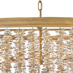 Fredrick Ramond FR41494BNG-LA Burnished Gold Medium Convertible Chandelier Image 6