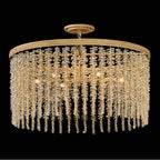 Fredrick Ramond FR41494BNG-LA Burnished Gold Medium Convertible Chandelier Image 3