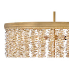 Fredrick Ramond FR41495BNG-LA Burnished Gold Medium Convertible Chandelier Image 6
