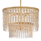 Fredrick Ramond FR41495BNG-LA Burnished Gold Medium Convertible Chandelier Image 5