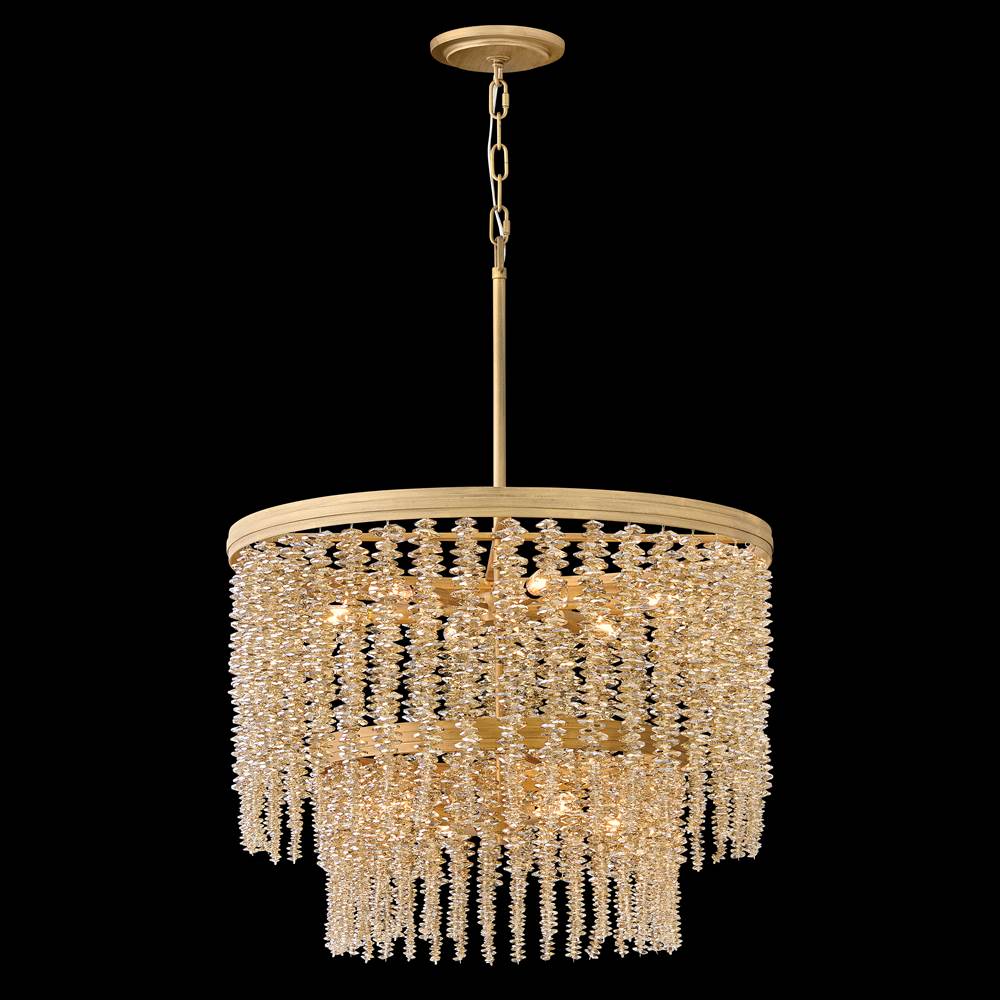 Fredrick Ramond FR41495BNG-LA Burnished Gold Medium Convertible Chandelier Image 2