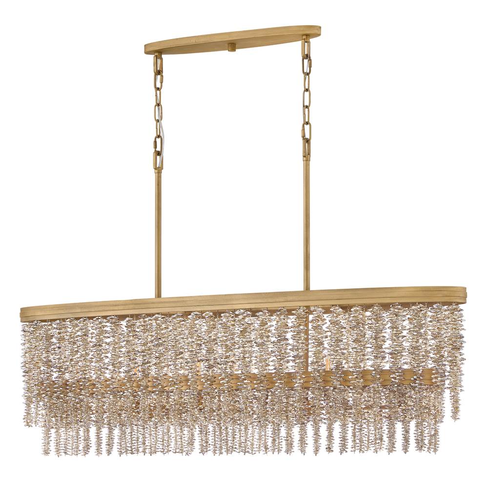 Fredrick Ramond Rubina Medium Six Light Linear