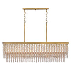 Fredrick Ramond FR41496BNG-LA Burnished Gold Medium Six Light Linear Image 5
