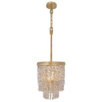 Fredrick Ramond FR41496BNG-LA Burnished Gold Medium Six Light Linear Image 4
