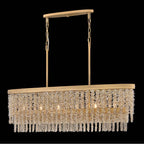 Fredrick Ramond FR41496BNG-LA Burnished Gold Medium Six Light Linear Image 2