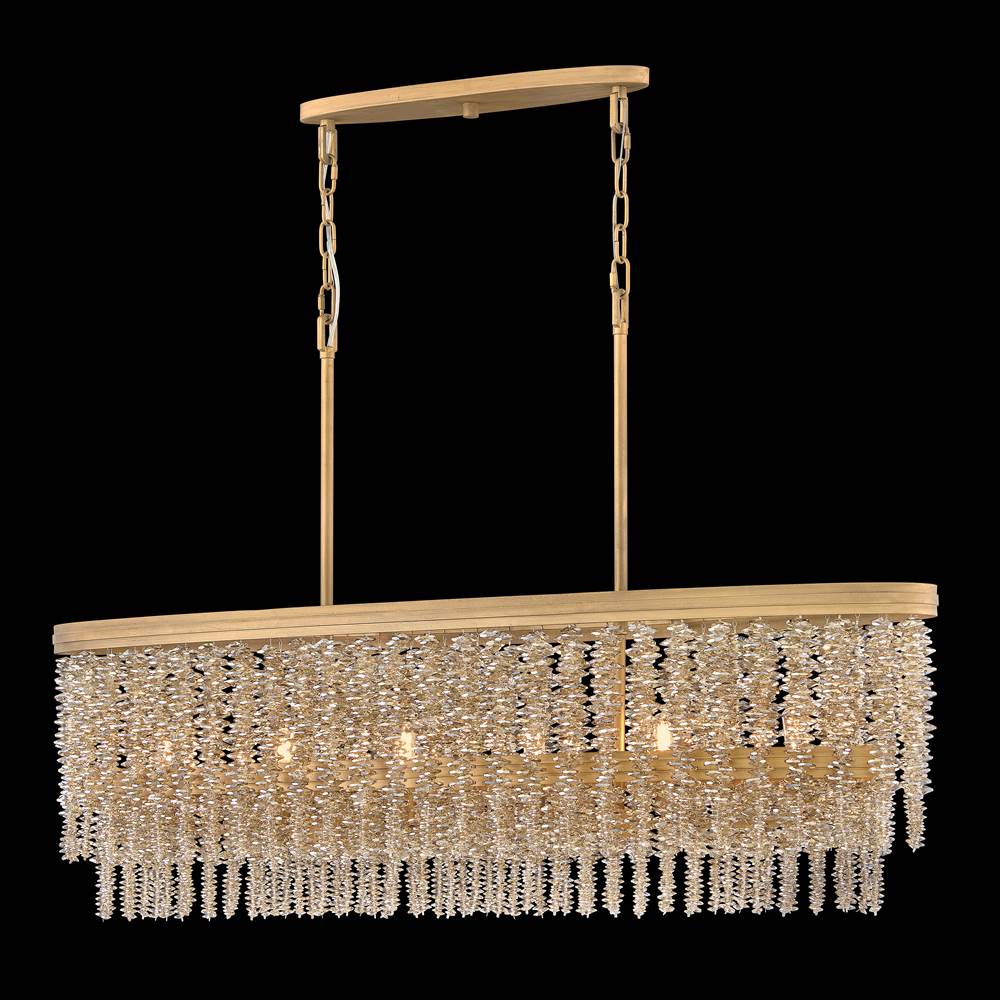 Fredrick Ramond FR41496BNG-LA Burnished Gold Medium Six Light Linear Image 2